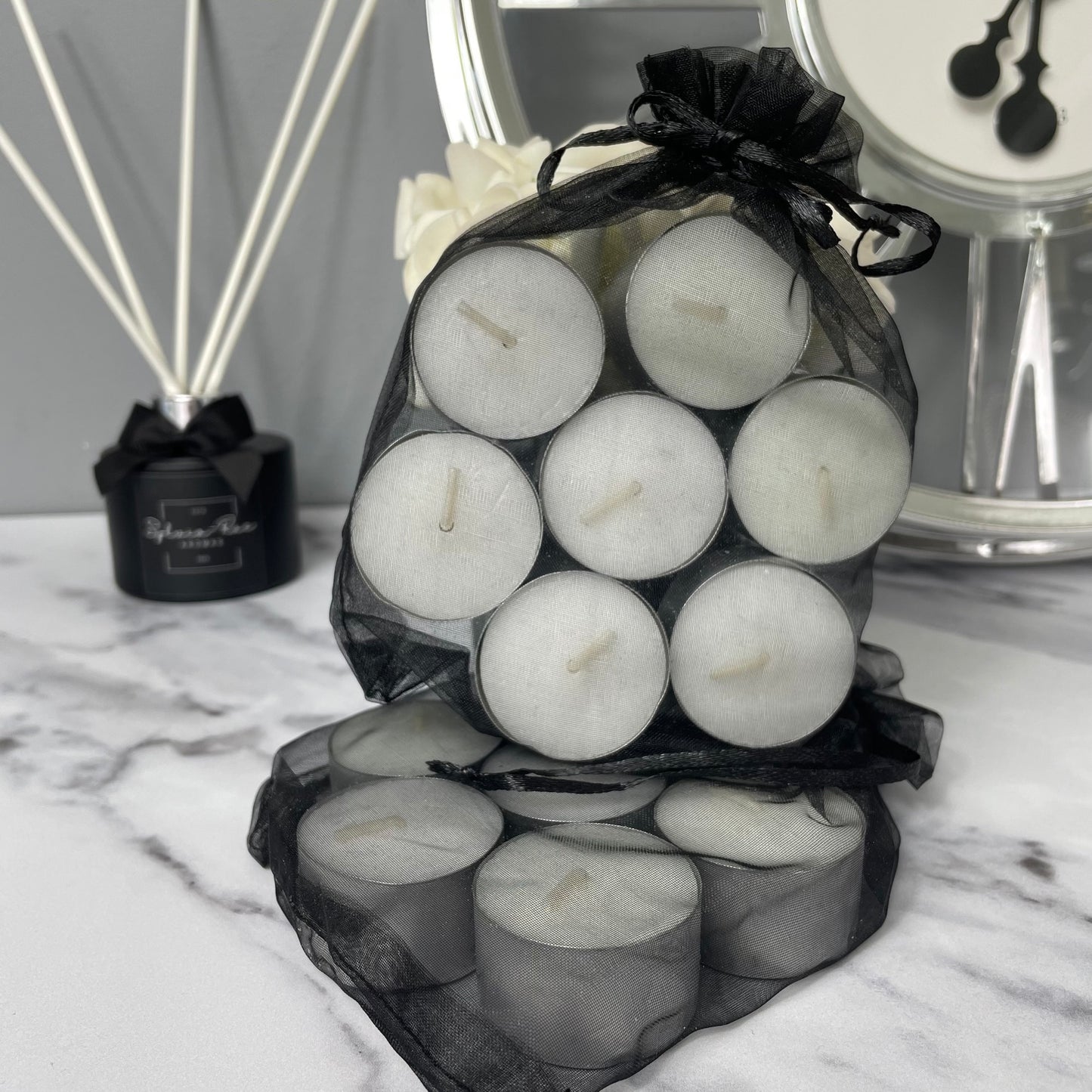 Long-Burning Tealight Bag – 7 Tealights (8-Hour Burn Time)