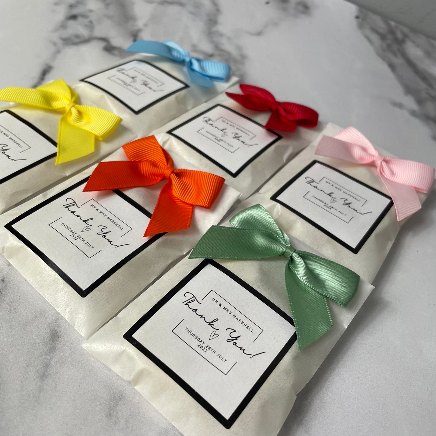 Wedding Favours - Wedding Day