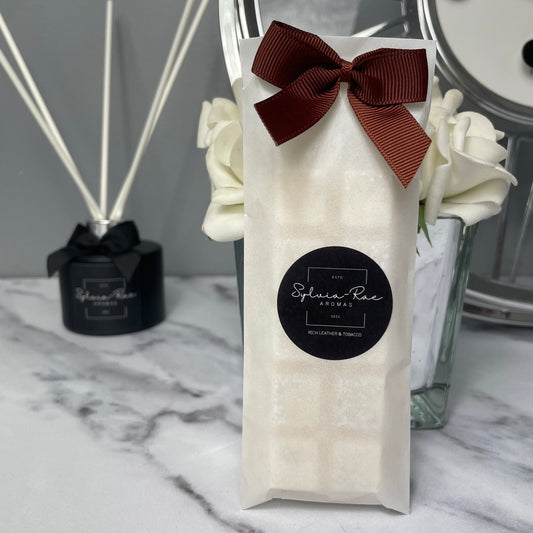 Rich Leather & Tobacco Wax Melt (60g)